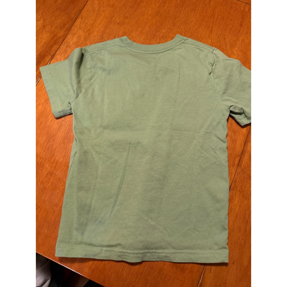 Kids Under Armour Henley and Carhartt Pocket T-Shirt Bundle Size 5 Green Black - Picture 6 of 9